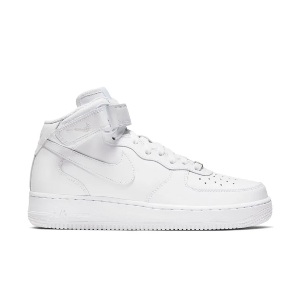 Nike Men's Classic White 2019 Mid 07’ Air Force 1 Sneakers